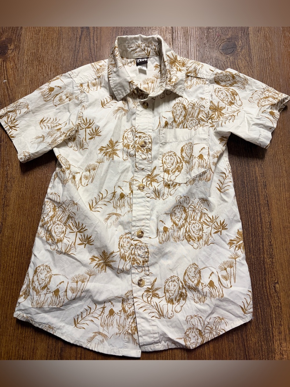 Tea Collection Button Down Shirt